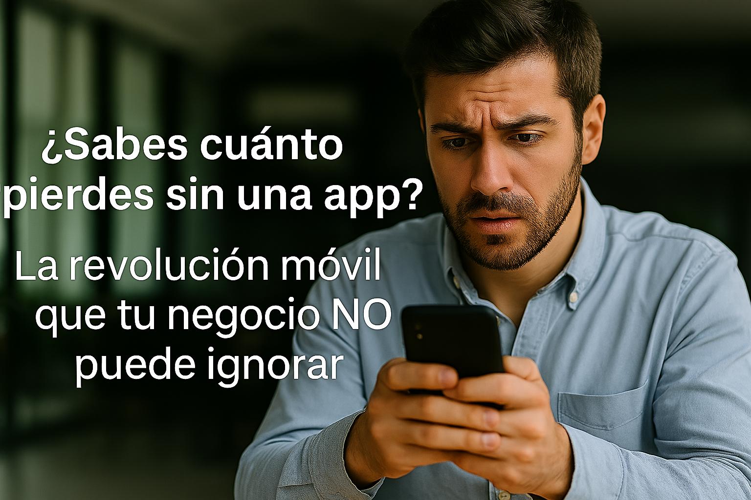 ¿Sabes cuánto Pierdes sin una App? La Revolución Móvil que tu Negocio NO puede Ignorar